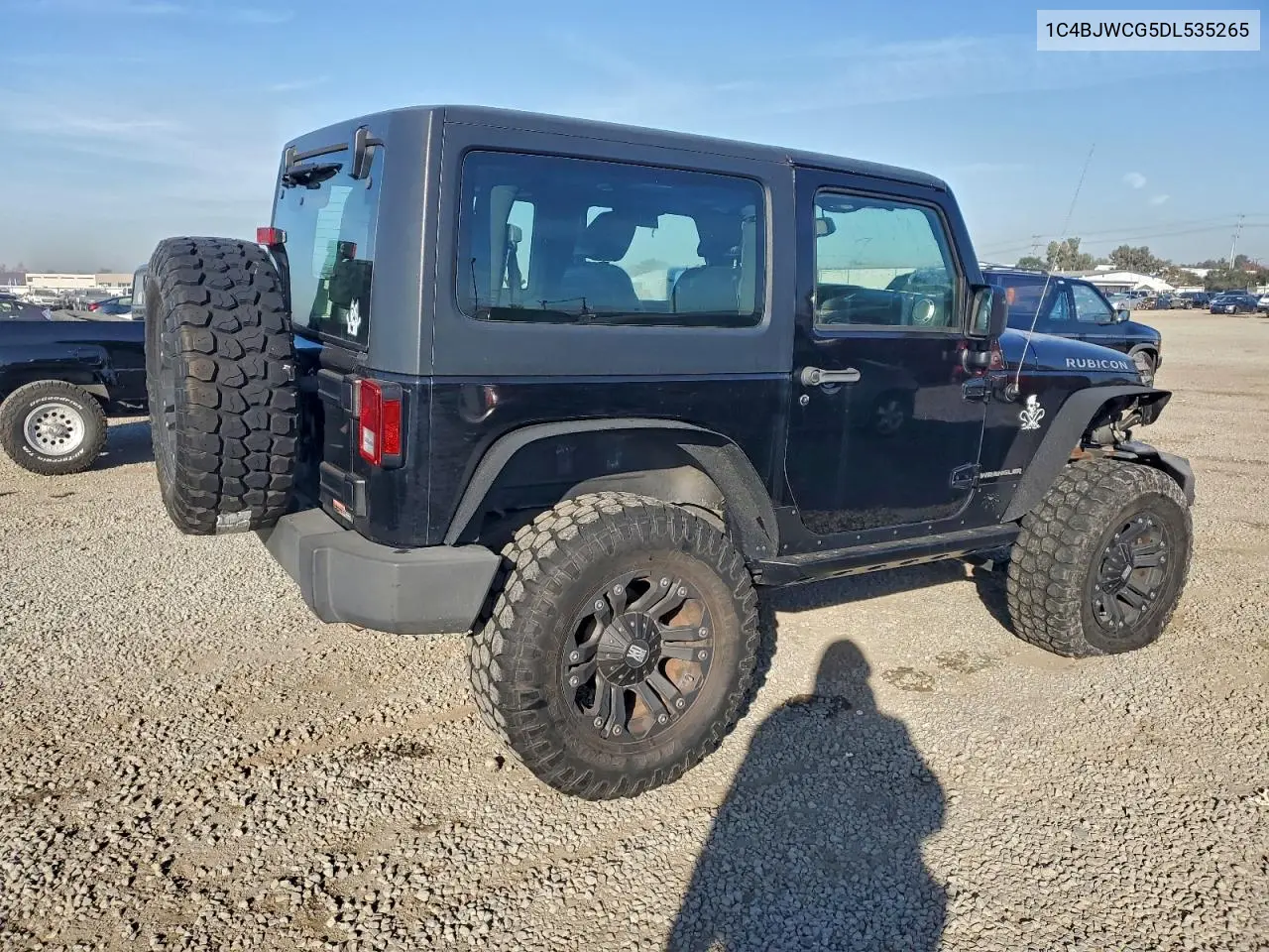 1C4BJWCG5DL535265 2013 Jeep Wrangler Rubicon