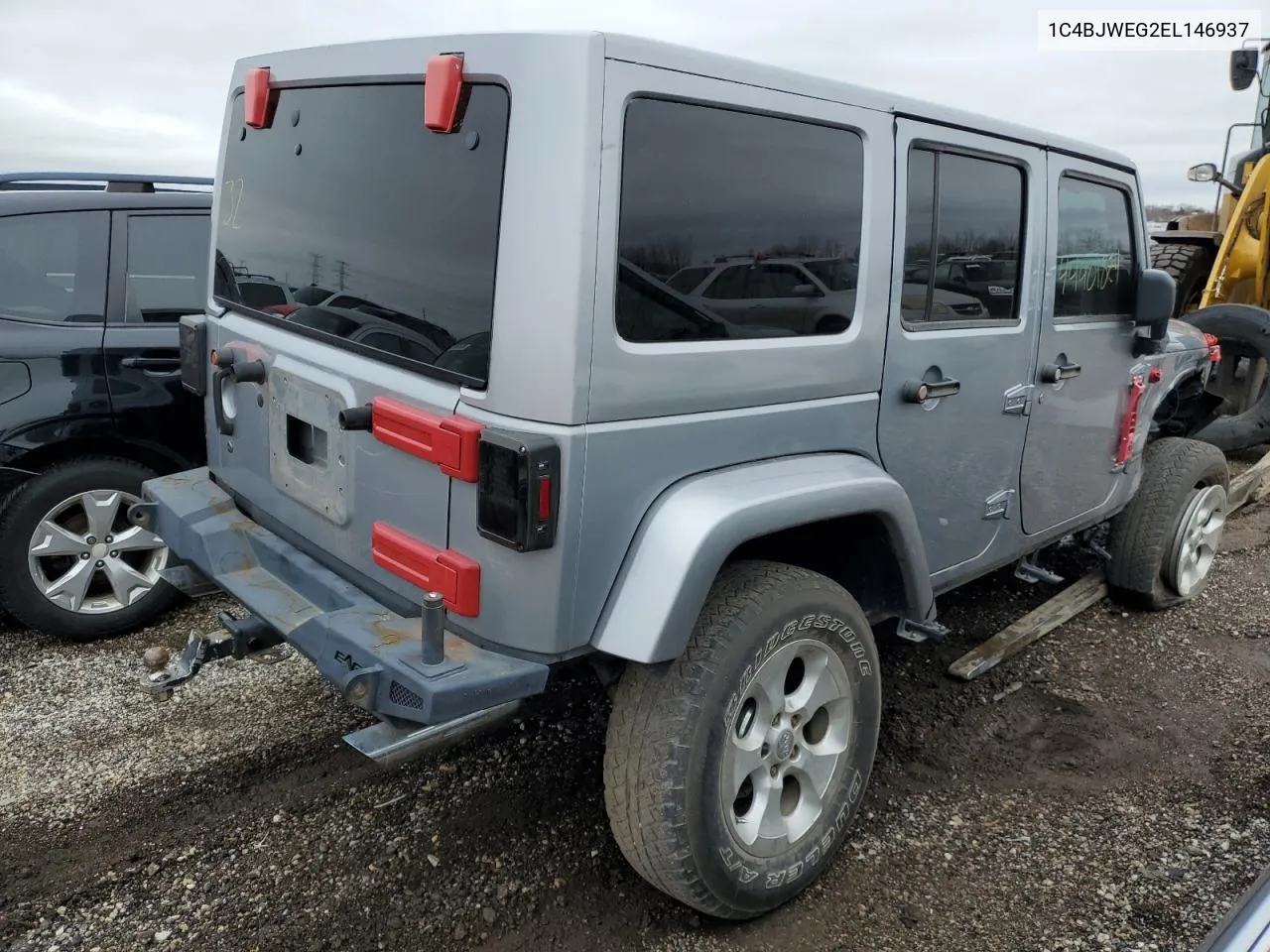 2014 Jeep Wrangler Unlimited Sahara VIN: 1C4BJWEG2EL146937 Lot: 44401824