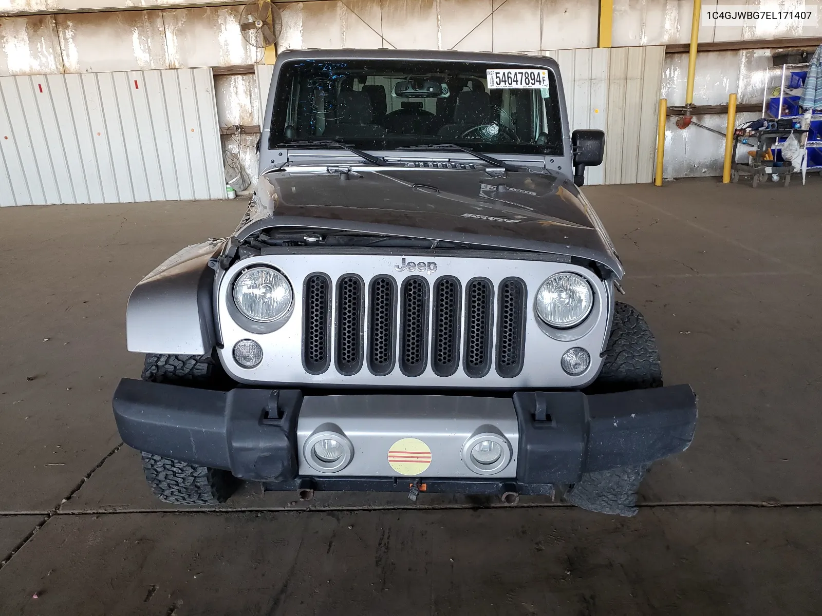 1C4GJWBG7EL171407 2014 Jeep Wrangler Sahara