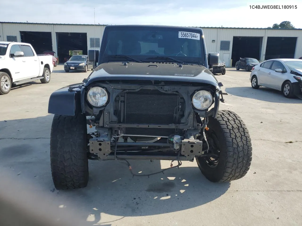 2014 Jeep Wrangler Unlimited Sahara VIN: 1C4BJWEG8EL180915 Lot: 55657044