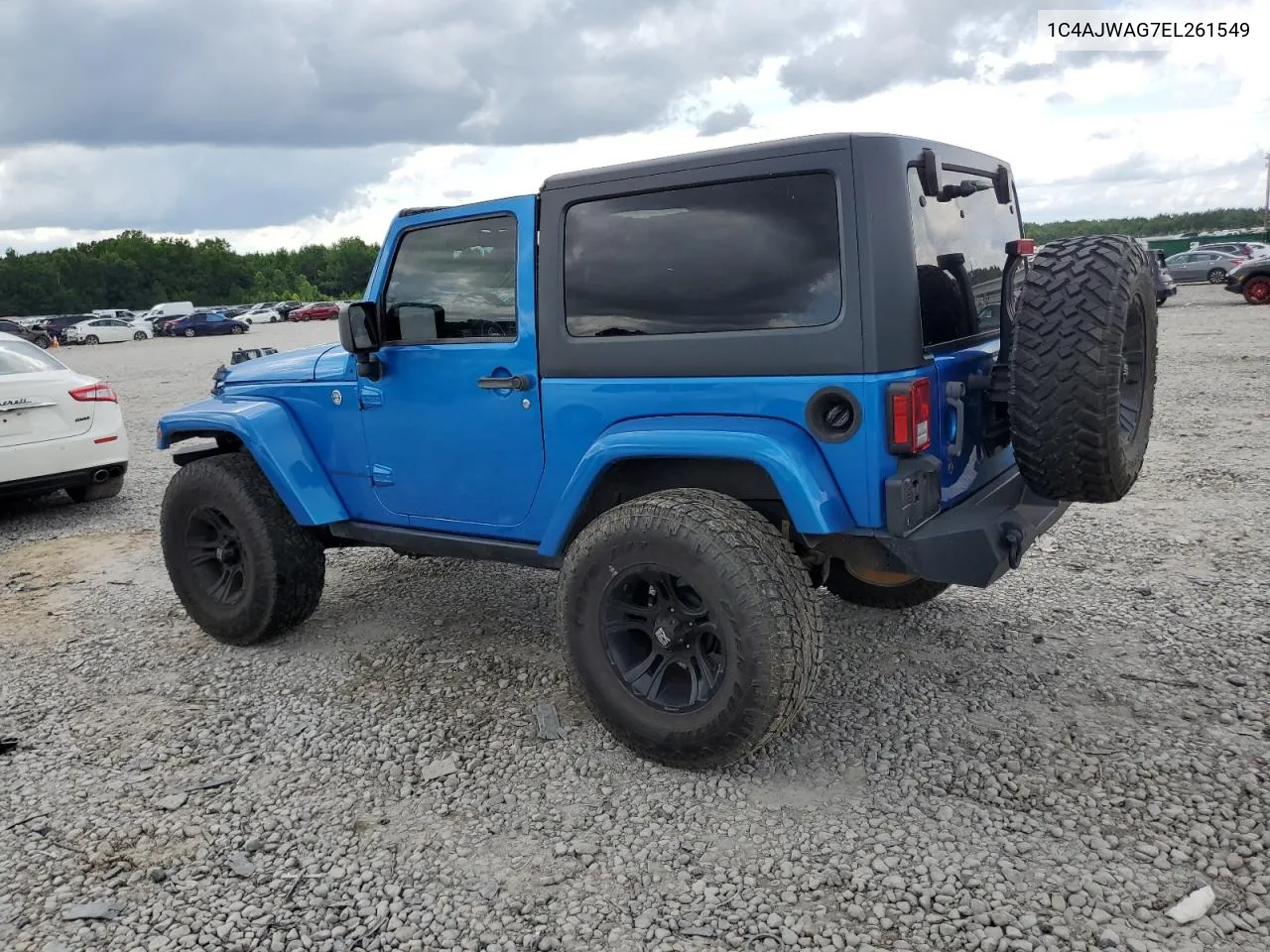 2014 Jeep Wrangler Sport VIN: 1C4AJWAG7EL261549 Lot: 57906254