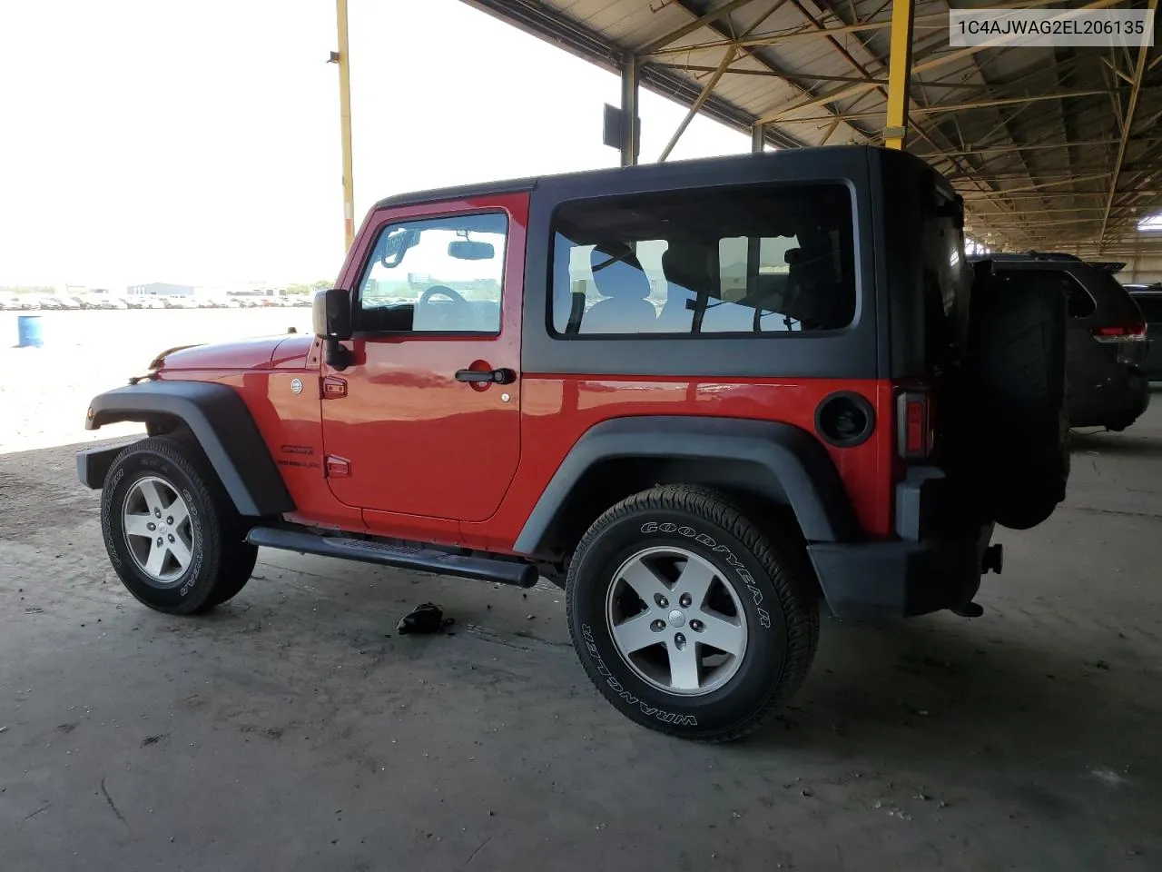 1C4AJWAG2EL206135 2014 Jeep Wrangler Sport