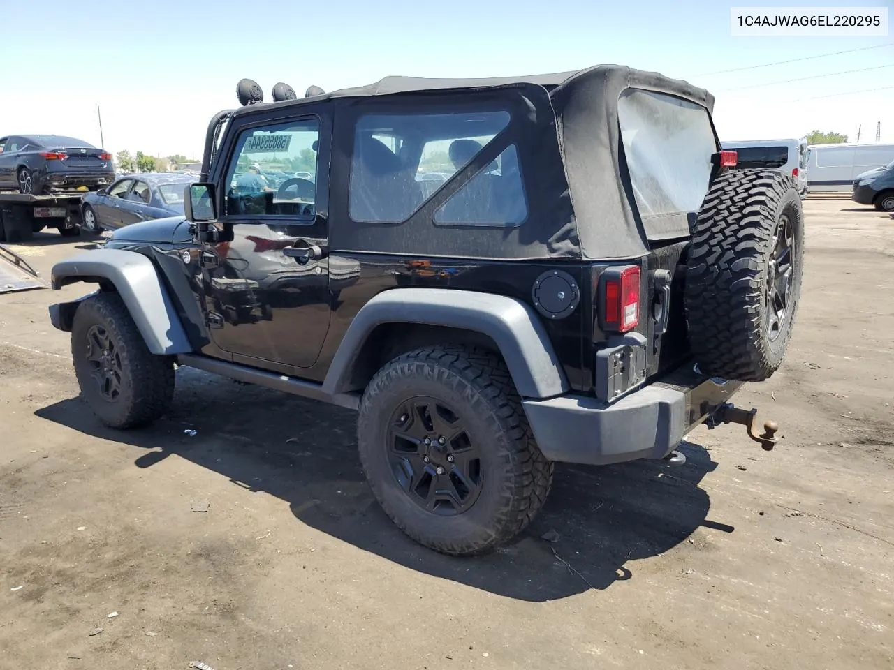 2014 Jeep Wrangler Sport VIN: 1C4AJWAG6EL220295 Lot: 58855344