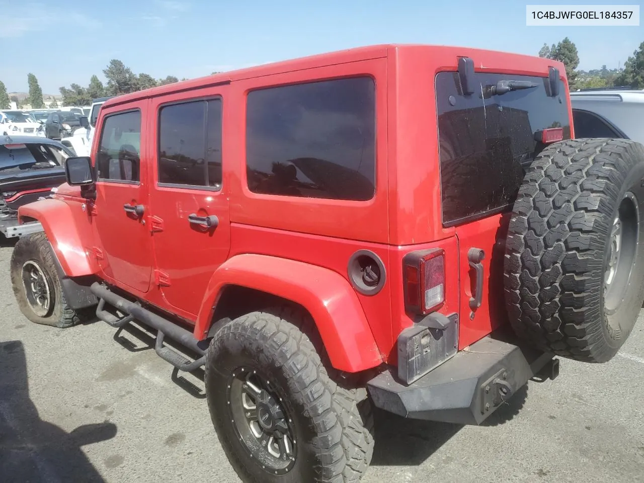 2014 Jeep Wrangler Unlimited Rubicon VIN: 1C4BJWFG0EL184357 Lot: 59174574