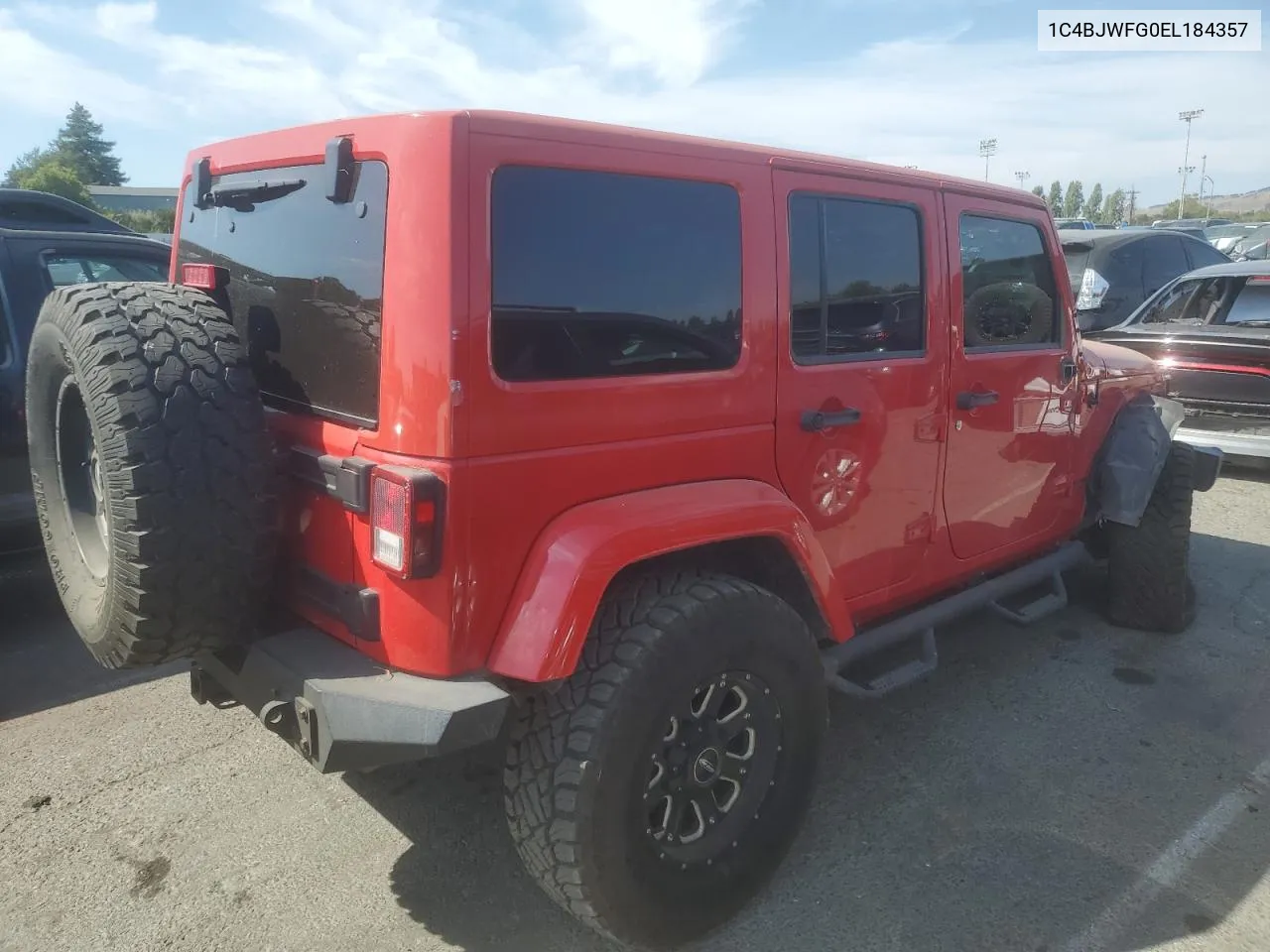 2014 Jeep Wrangler Unlimited Rubicon VIN: 1C4BJWFG0EL184357 Lot: 59174574