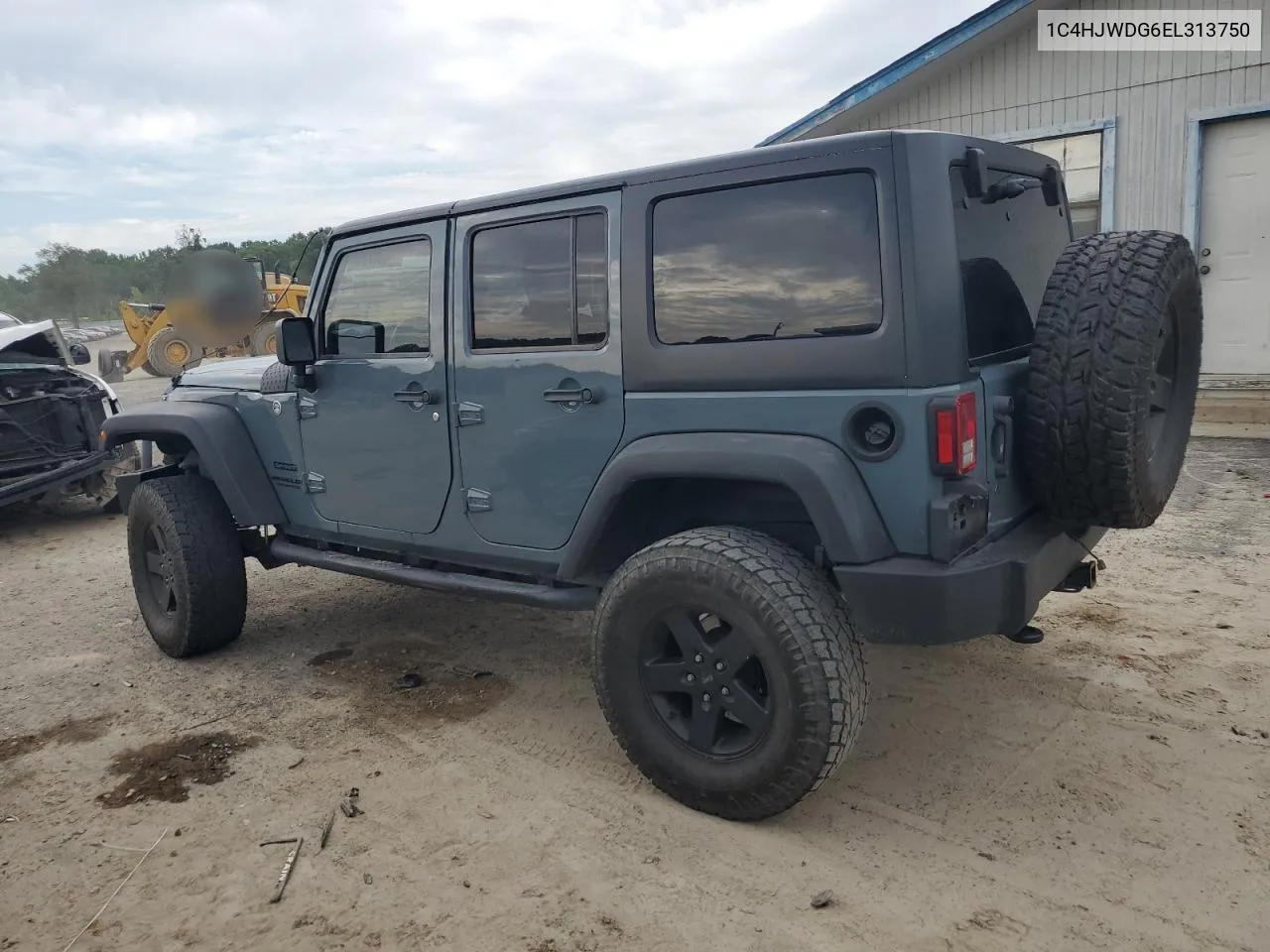 2014 Jeep Wrangler Unlimited Sport VIN: 1C4HJWDG6EL313750 Lot: 59634704