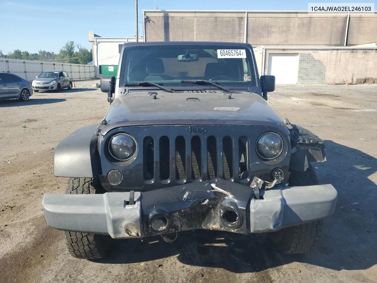 2014 Jeep Wrangler Sport VIN: 1C4AJWAG2EL246103 Lot: 60465764