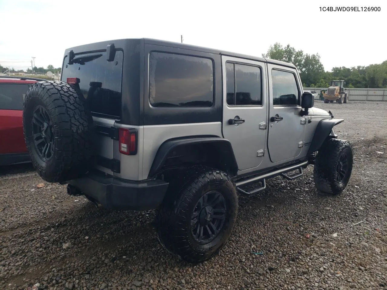 1C4BJWDG9EL126900 2014 Jeep Wrangler Unlimited Sport