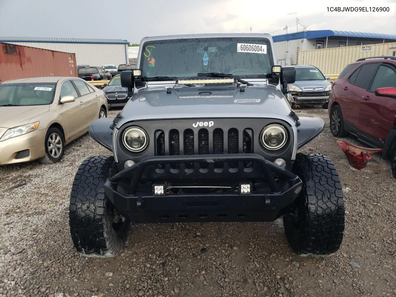 2014 Jeep Wrangler Unlimited Sport VIN: 1C4BJWDG9EL126900 Lot: 60606004