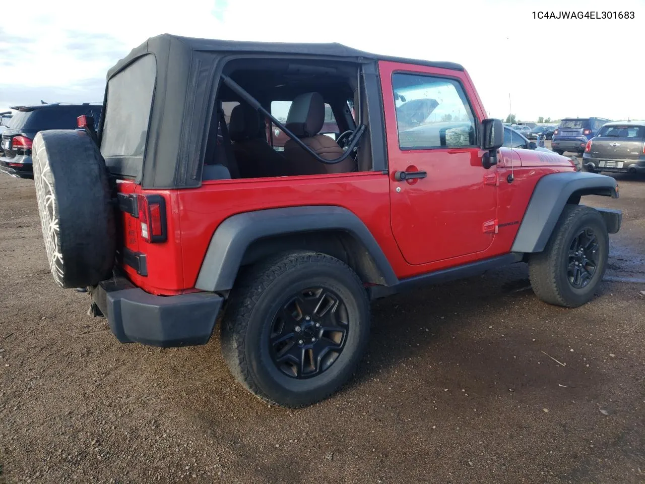 2014 Jeep Wrangler Sport VIN: 1C4AJWAG4EL301683 Lot: 60853784