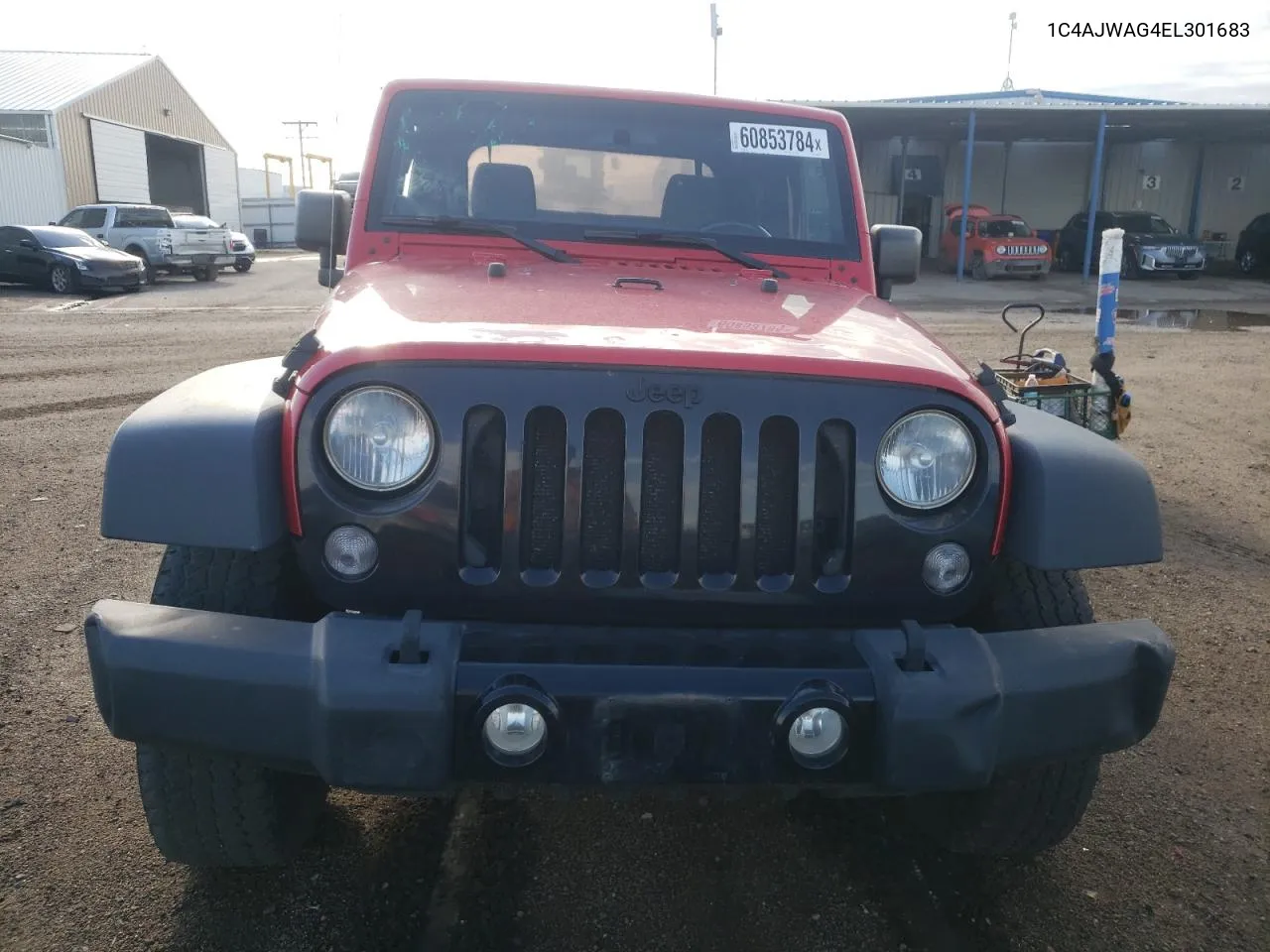 2014 Jeep Wrangler Sport VIN: 1C4AJWAG4EL301683 Lot: 60853784