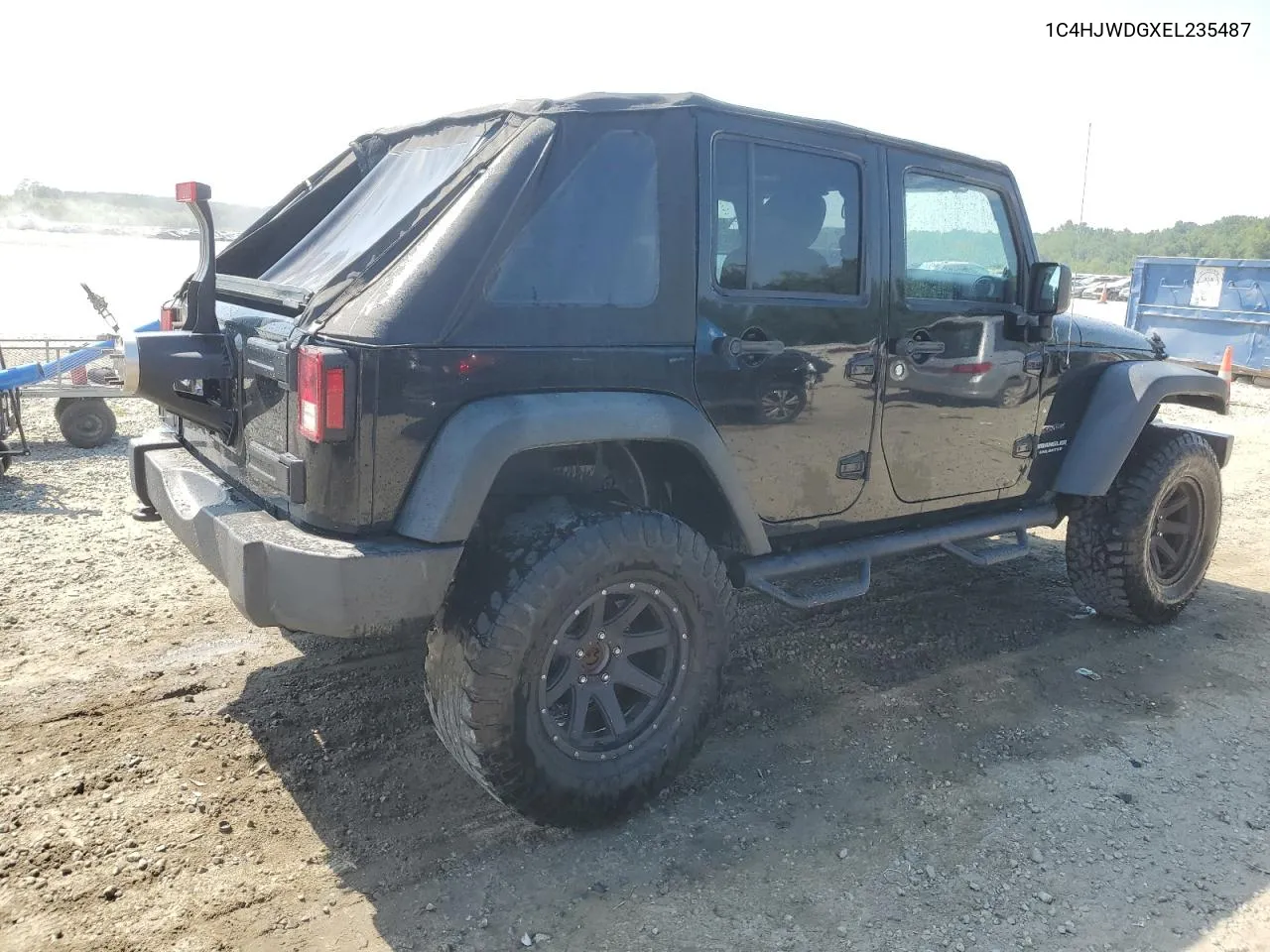 1C4HJWDGXEL235487 2014 Jeep Wrangler Unlimited Sport