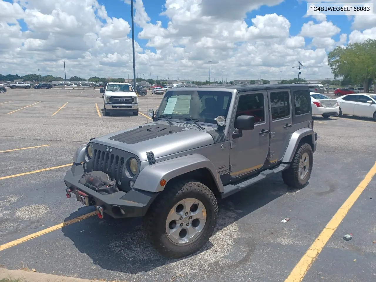 2014 Jeep Wrangler Unlimited Sahara VIN: 1C4BJWEG6EL168083 Lot: 60905474