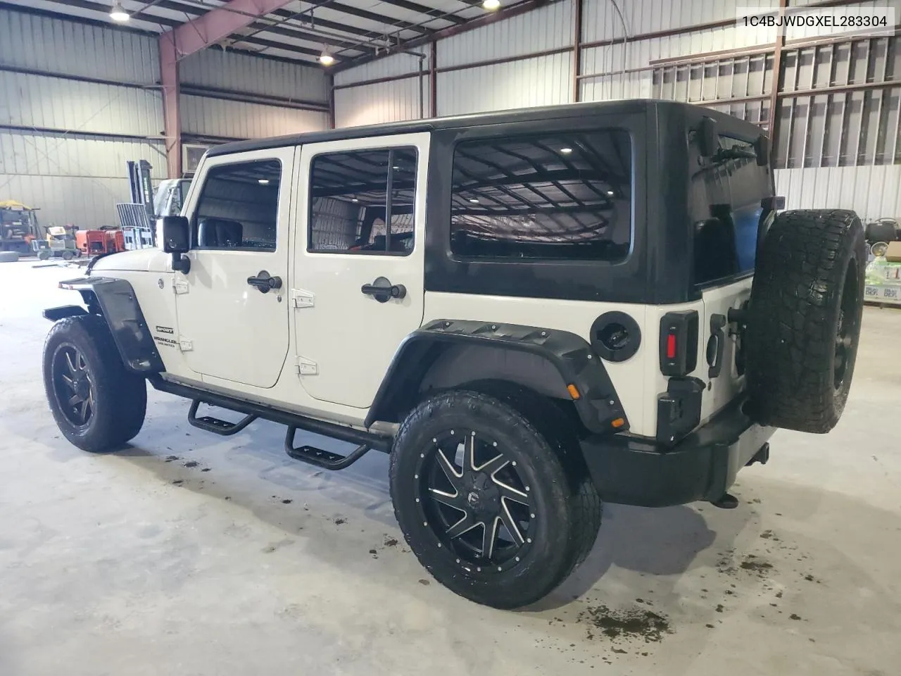 2014 Jeep Wrangler Unlimited Sport VIN: 1C4BJWDGXEL283304 Lot: 61022334