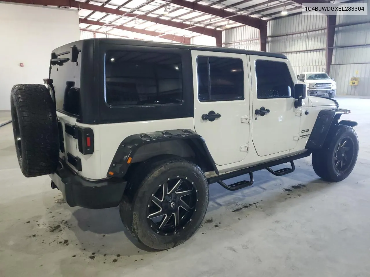 2014 Jeep Wrangler Unlimited Sport VIN: 1C4BJWDGXEL283304 Lot: 61022334