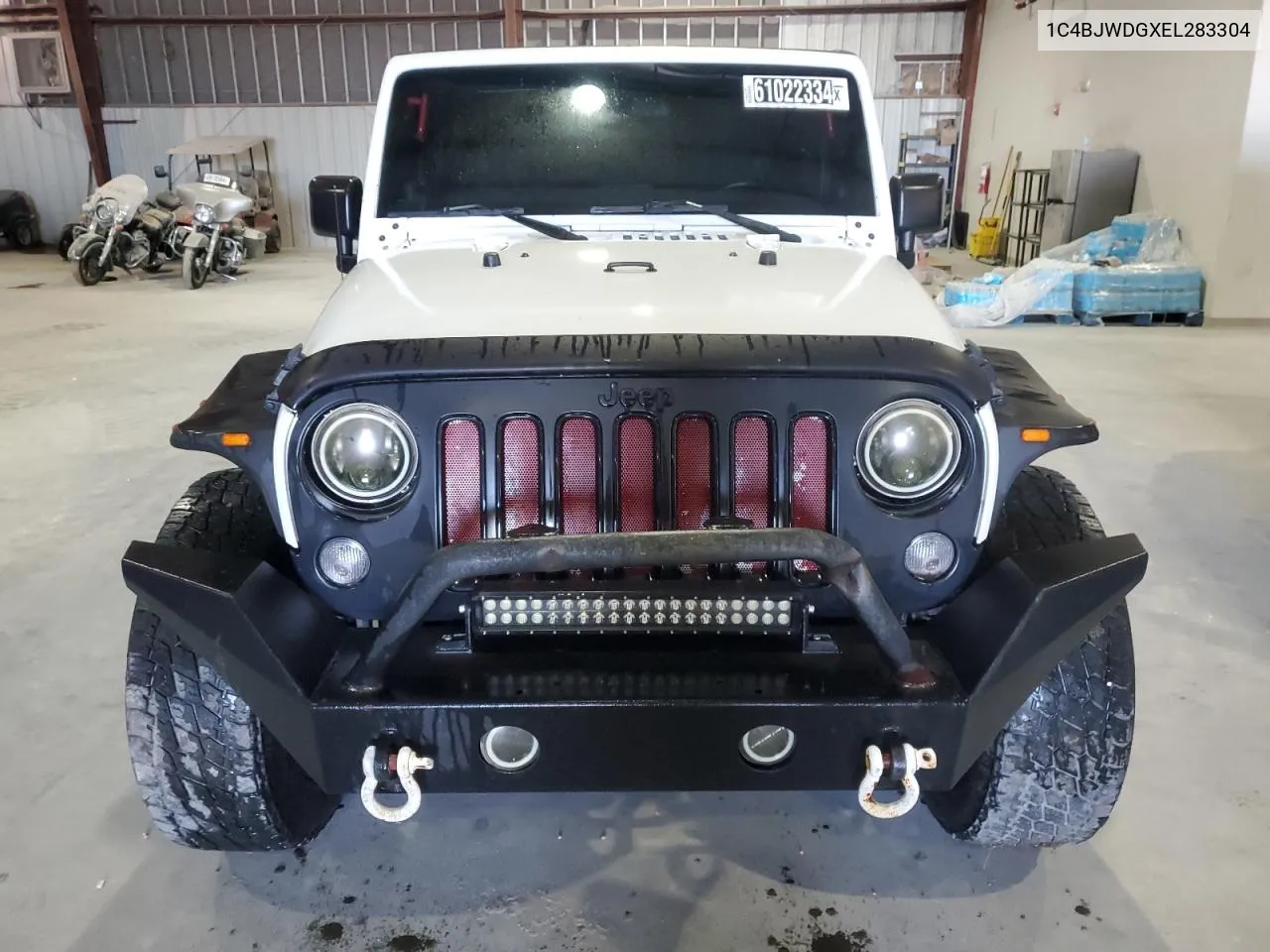 2014 Jeep Wrangler Unlimited Sport VIN: 1C4BJWDGXEL283304 Lot: 61022334