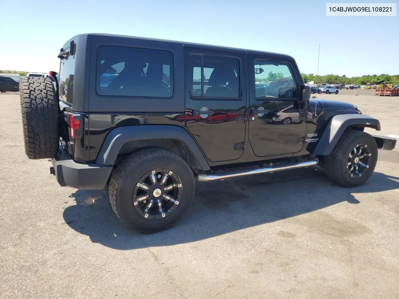 1C4BJWDG9EL108221 2014 Jeep Wrangler Unlimited Sport