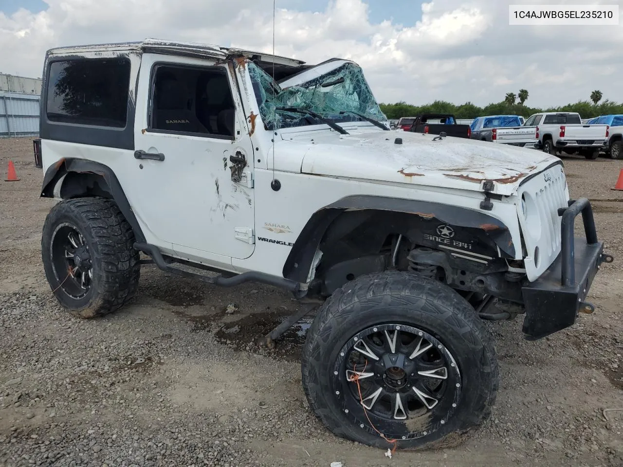 1C4AJWBG5EL235210 2014 Jeep Wrangler Sahara