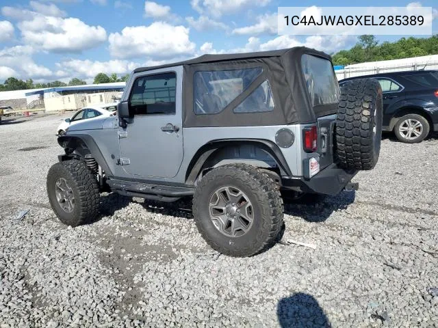 1C4AJWAGXEL285389 2014 Jeep Wrangler Sport