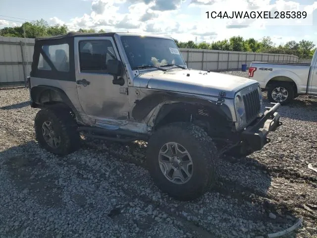 1C4AJWAGXEL285389 2014 Jeep Wrangler Sport