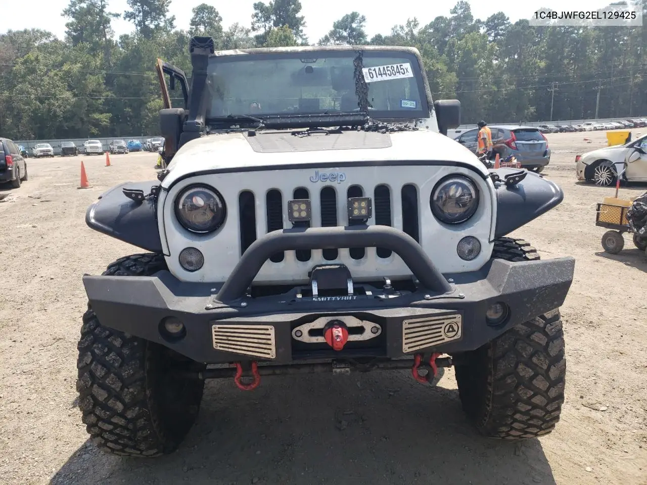 1C4BJWFG2EL129425 2014 Jeep Wrangler Unlimited Rubicon