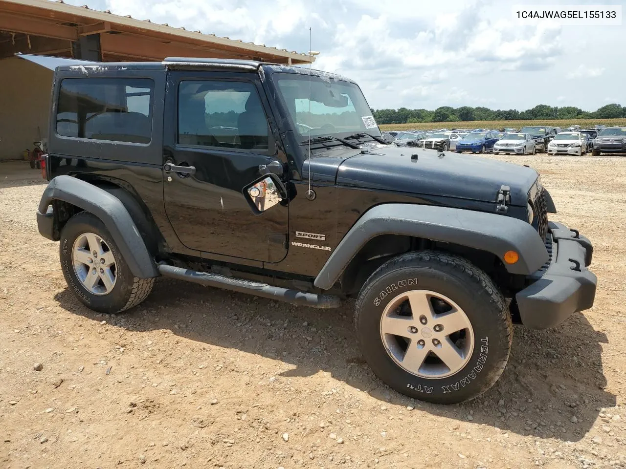 2014 Jeep Wrangler Sport VIN: 1C4AJWAG5EL155133 Lot: 62017504