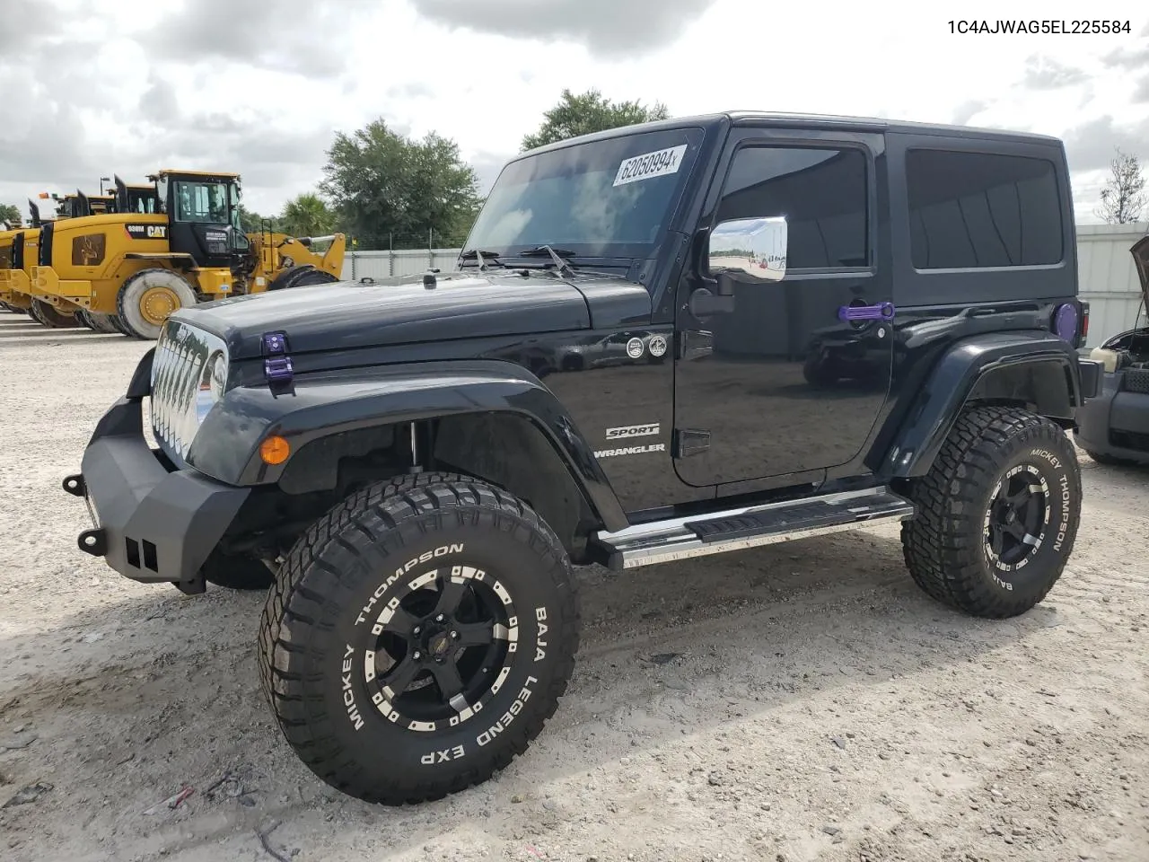 2014 Jeep Wrangler Sport VIN: 1C4AJWAG5EL225584 Lot: 62050994