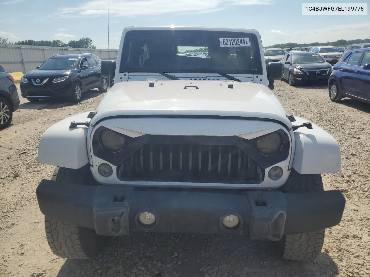 1C4BJWFG7EL199776 2014 Jeep Wrangler Unlimited Rubicon