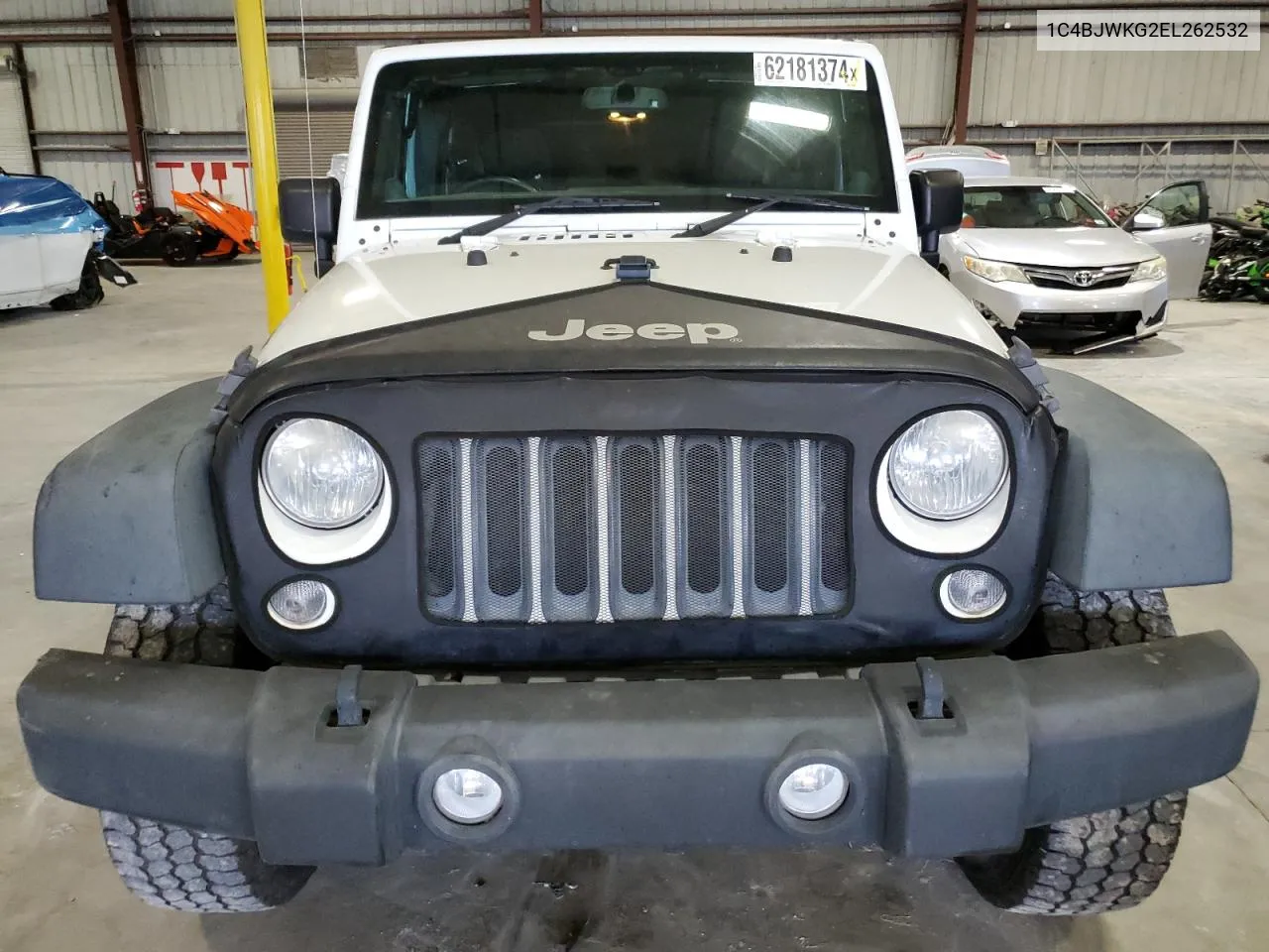 2014 Jeep Wrangler Unlimited Sport VIN: 1C4BJWKG2EL262532 Lot: 62181374