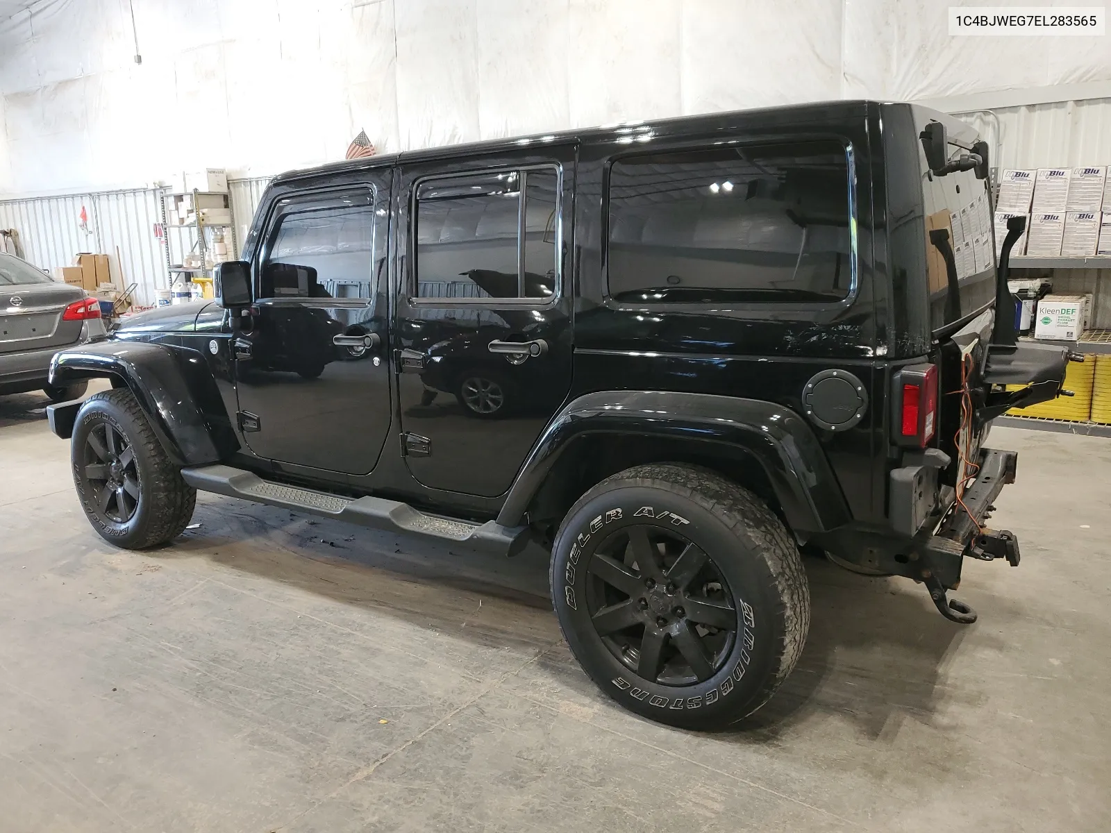 2014 Jeep Wrangler Unlimited Sahara VIN: 1C4BJWEG7EL283565 Lot: 62437524