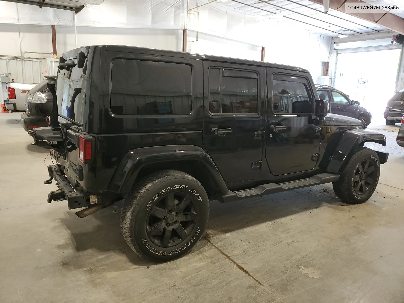 2014 Jeep Wrangler Unlimited Sahara VIN: 1C4BJWEG7EL283565 Lot: 62437524