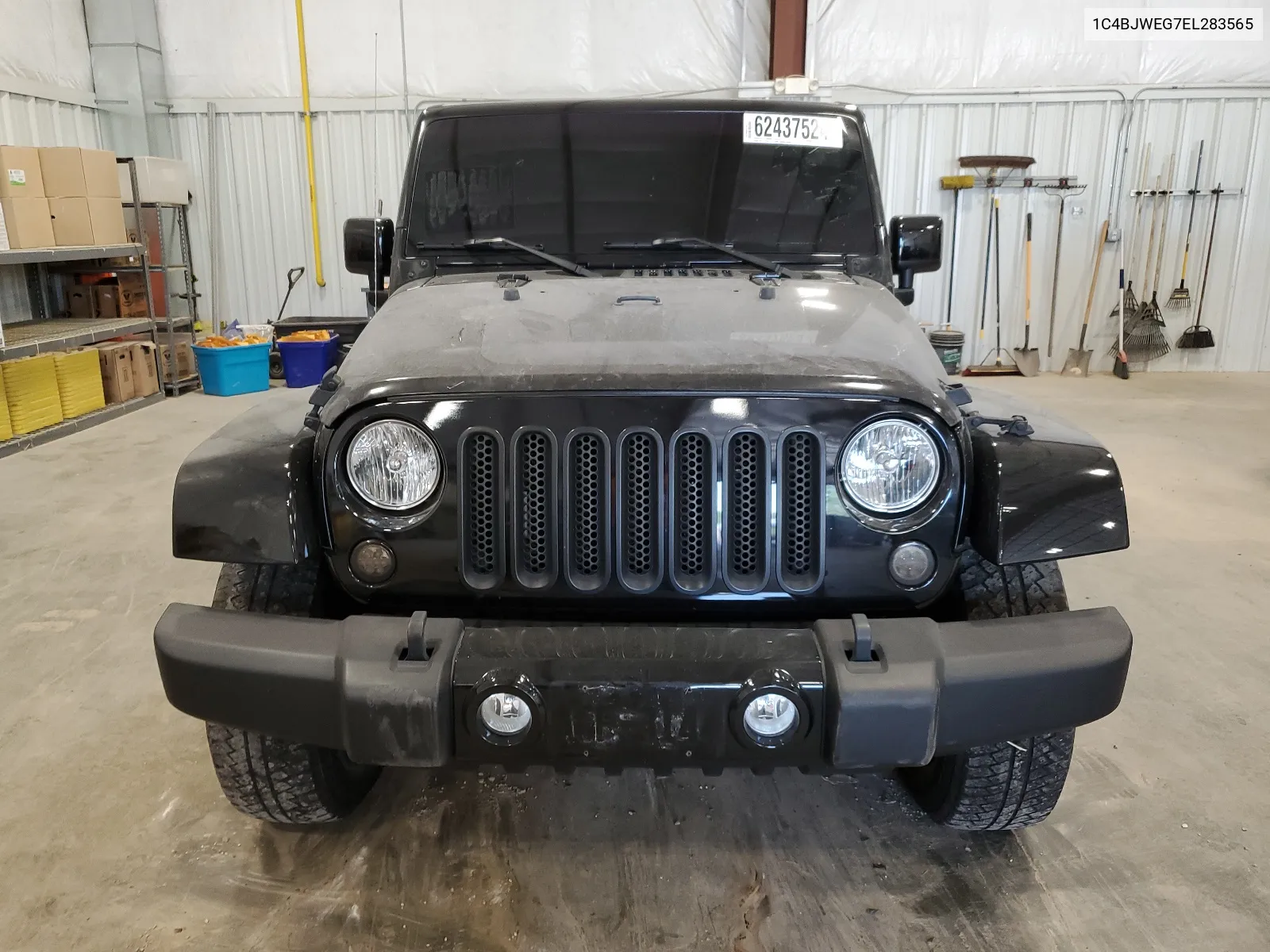 1C4BJWEG7EL283565 2014 Jeep Wrangler Unlimited Sahara