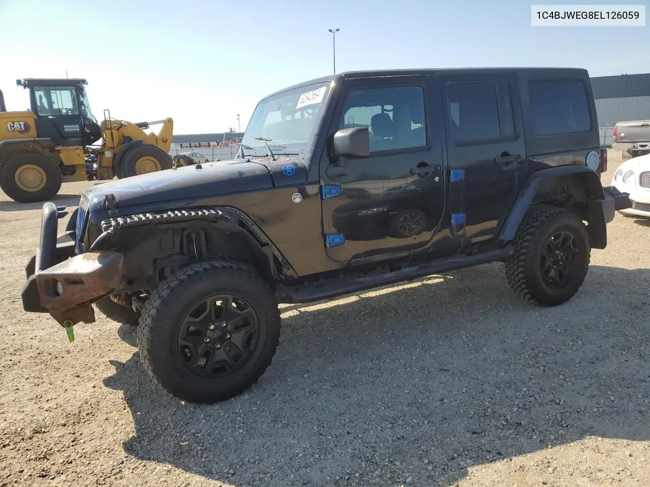 1C4BJWEG8EL126059 2014 Jeep Wrangler Unlimited Sahara