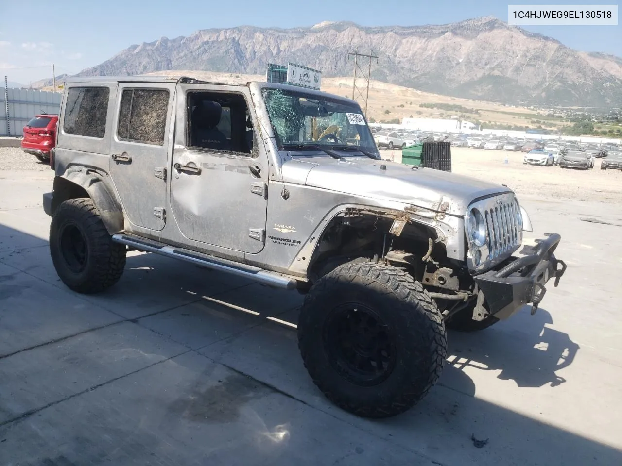 1C4HJWEG9EL130518 2014 Jeep Wrangler Unlimited Sahara