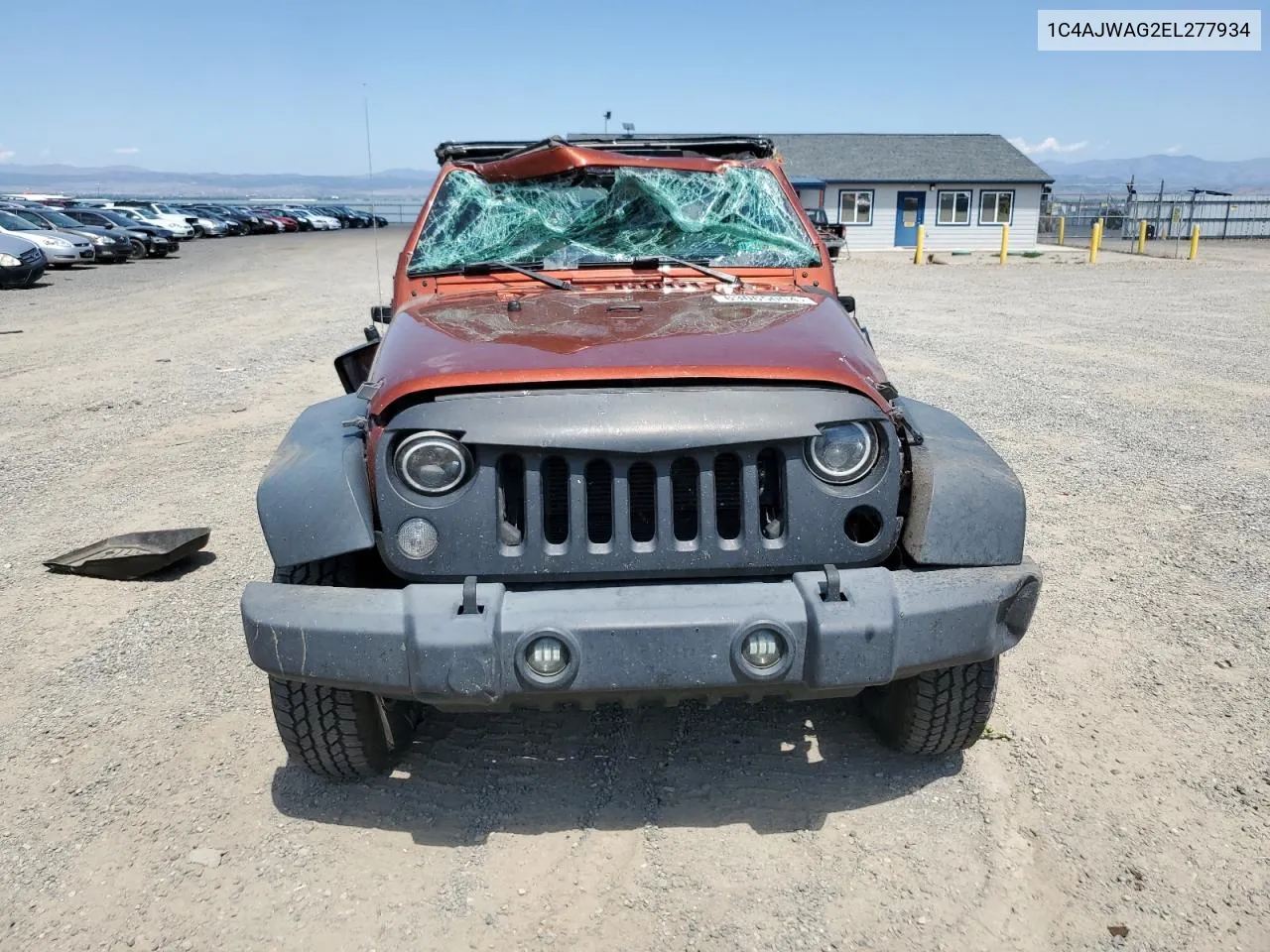 2014 Jeep Wrangler Sport VIN: 1C4AJWAG2EL277934 Lot: 63065004