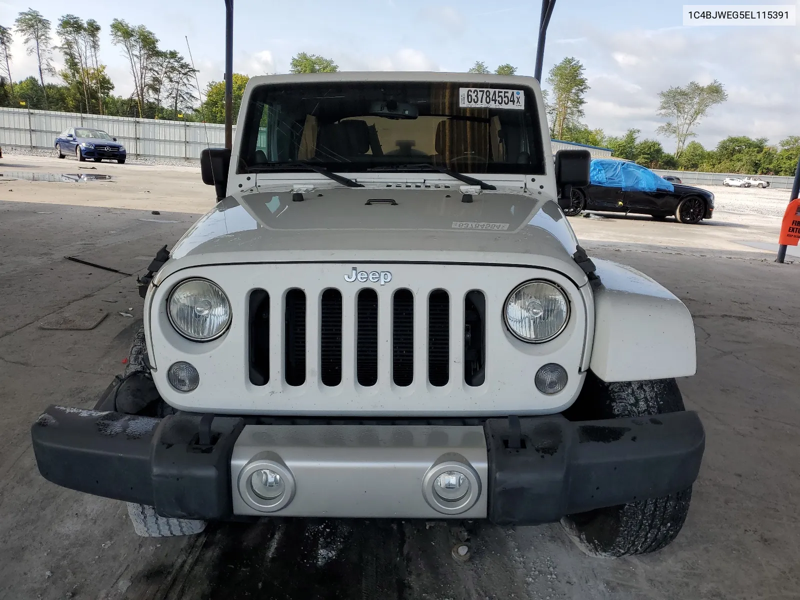 1C4BJWEG5EL115391 2014 Jeep Wrangler Unlimited Sahara