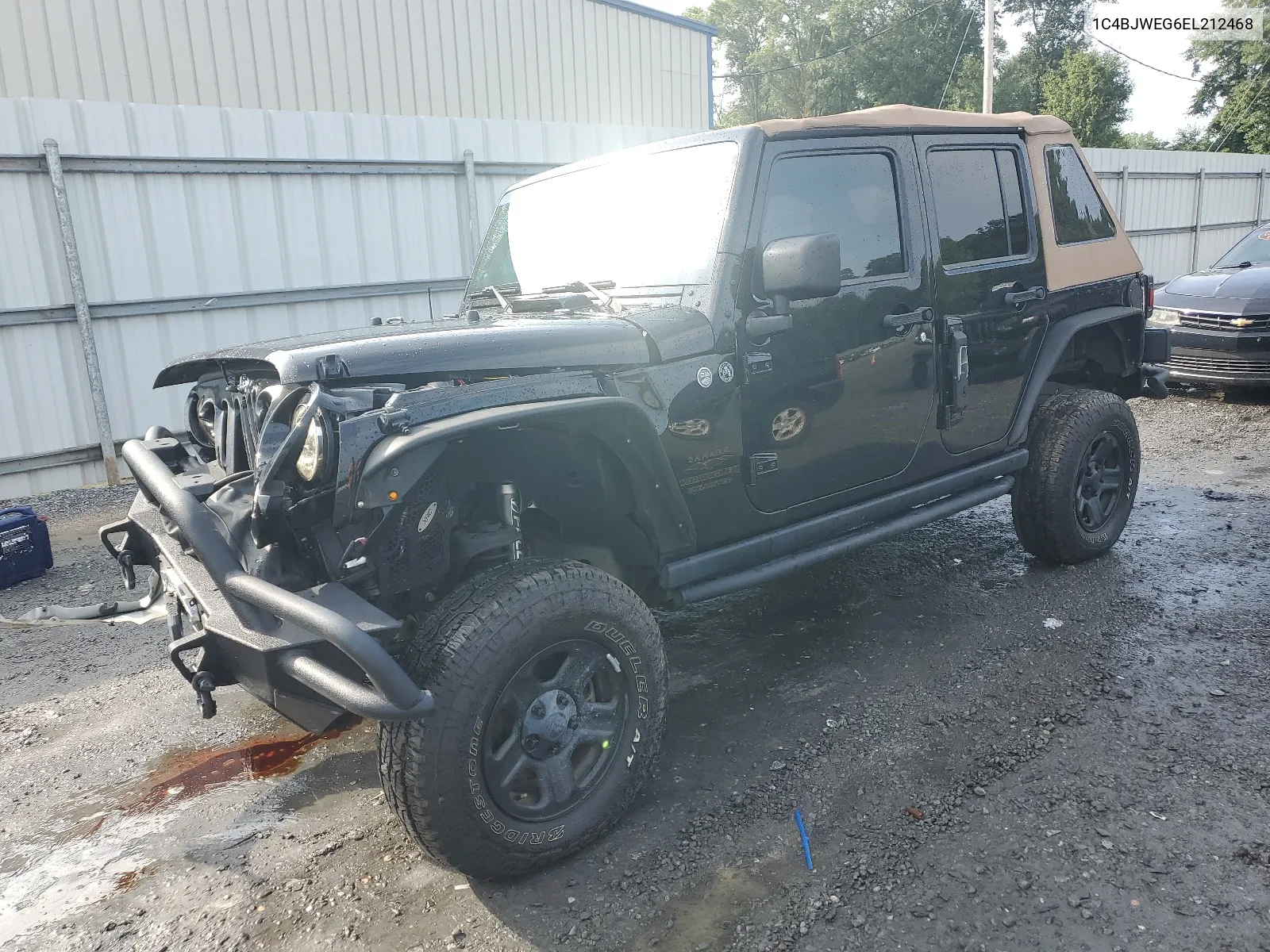 2014 Jeep Wrangler Unlimited Sahara VIN: 1C4BJWEG6EL212468 Lot: 64495714