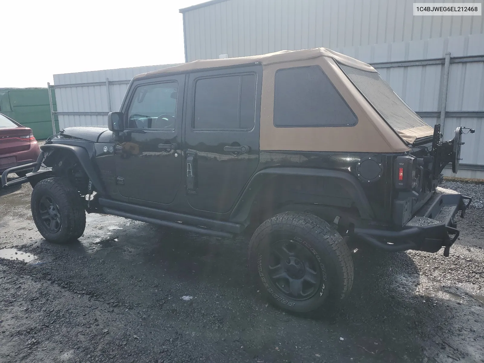 1C4BJWEG6EL212468 2014 Jeep Wrangler Unlimited Sahara