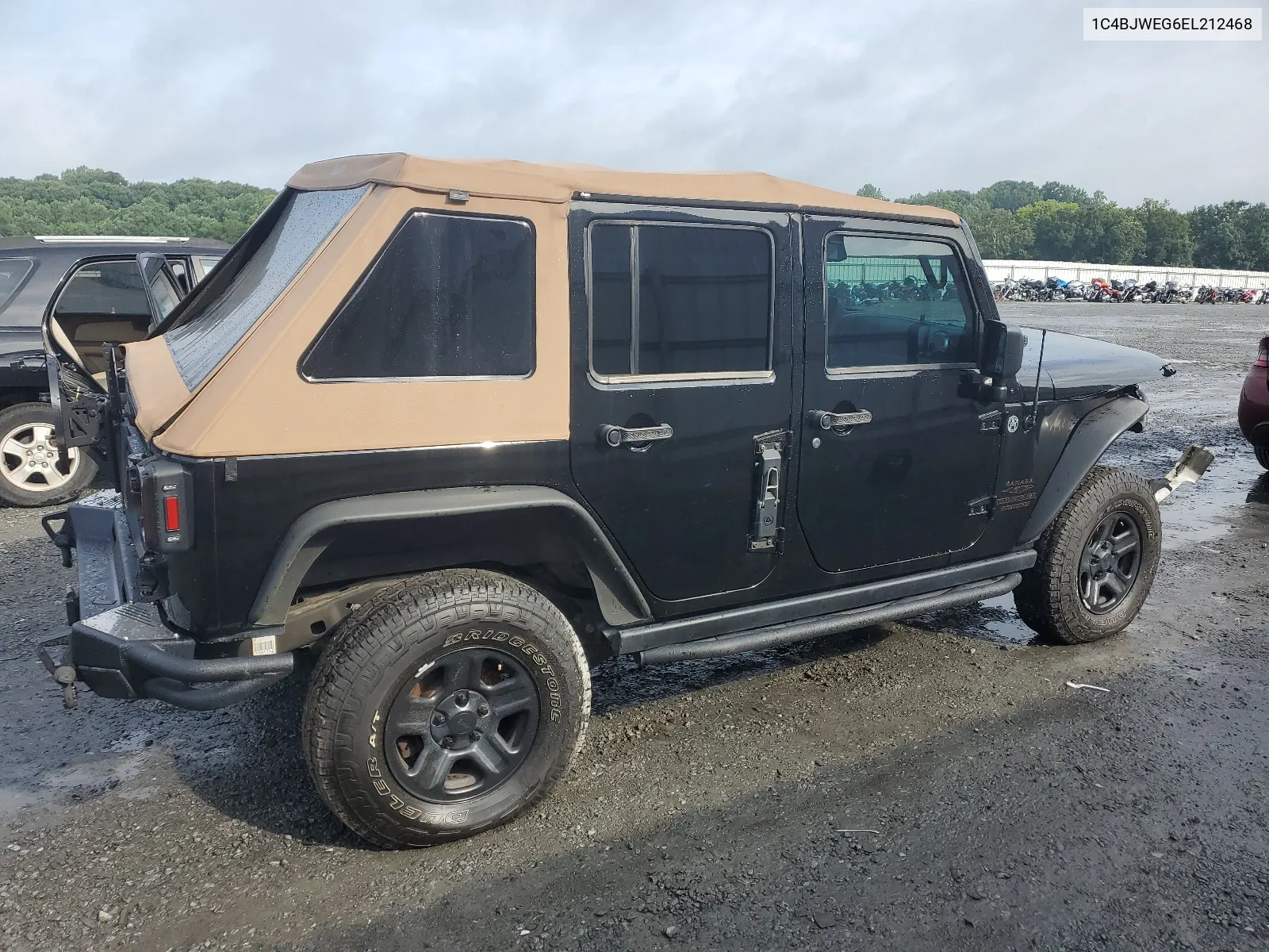 2014 Jeep Wrangler Unlimited Sahara VIN: 1C4BJWEG6EL212468 Lot: 64495714