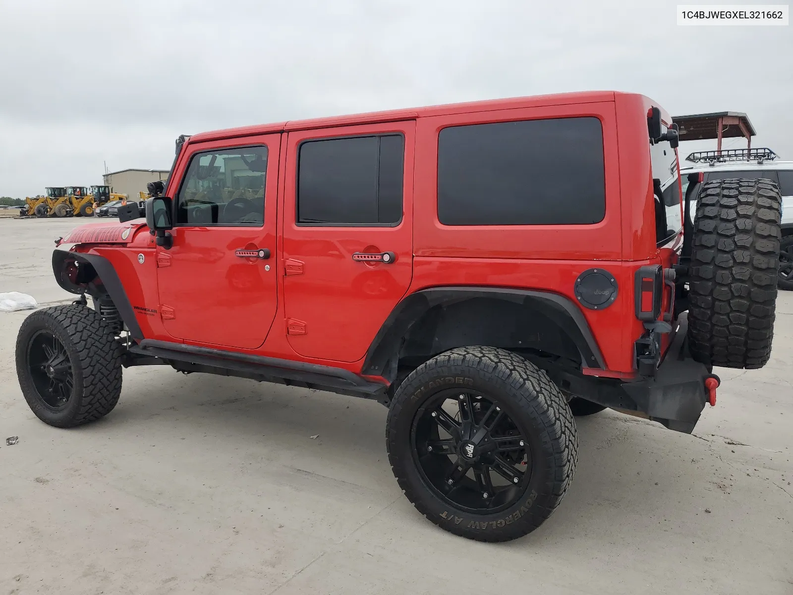 1C4BJWEGXEL321662 2014 Jeep Wrangler Unlimited Sahara