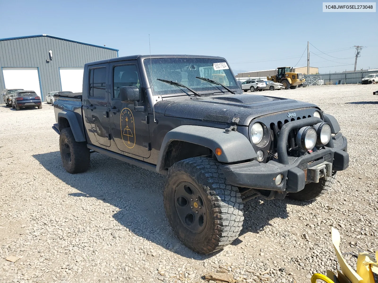 1C4BJWFG5EL273048 2014 Jeep Wrangler Unlimited Rubicon