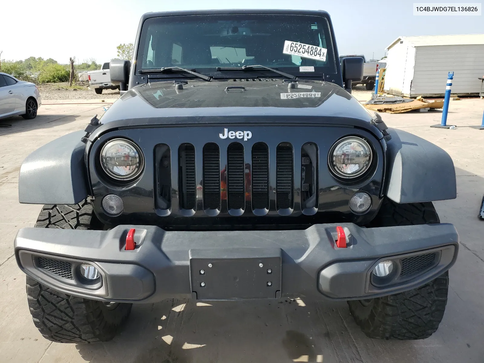 1C4BJWDG7EL136826 2014 Jeep Wrangler Unlimited Sport