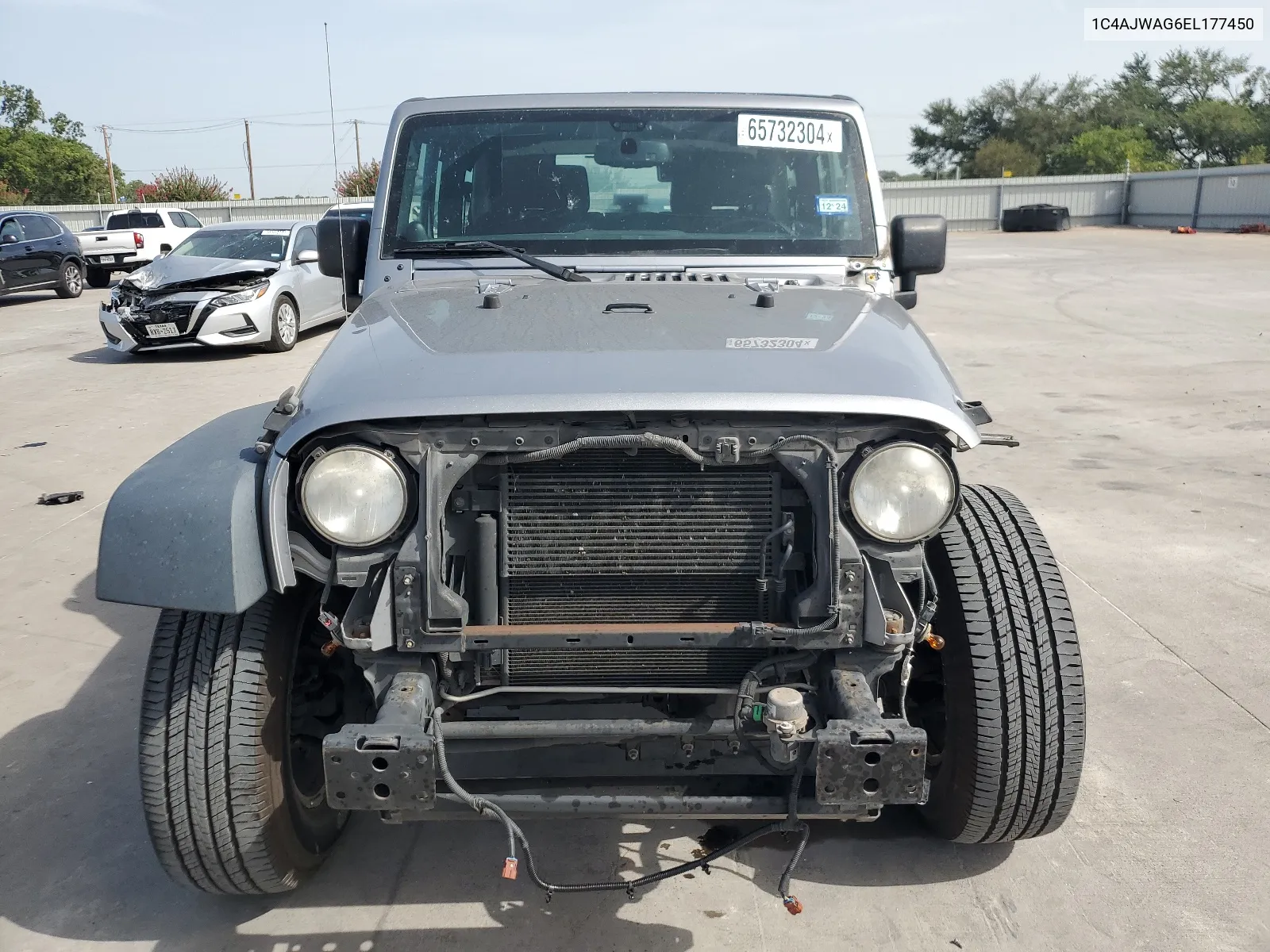 1C4AJWAG6EL177450 2014 Jeep Wrangler Sport