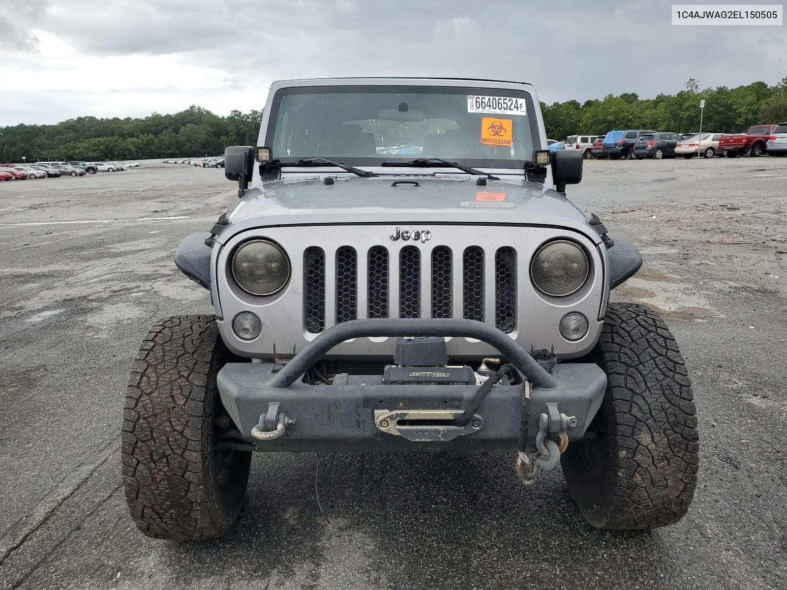 2014 Jeep Wrangler Sport VIN: 1C4AJWAG2EL150505 Lot: 66406524