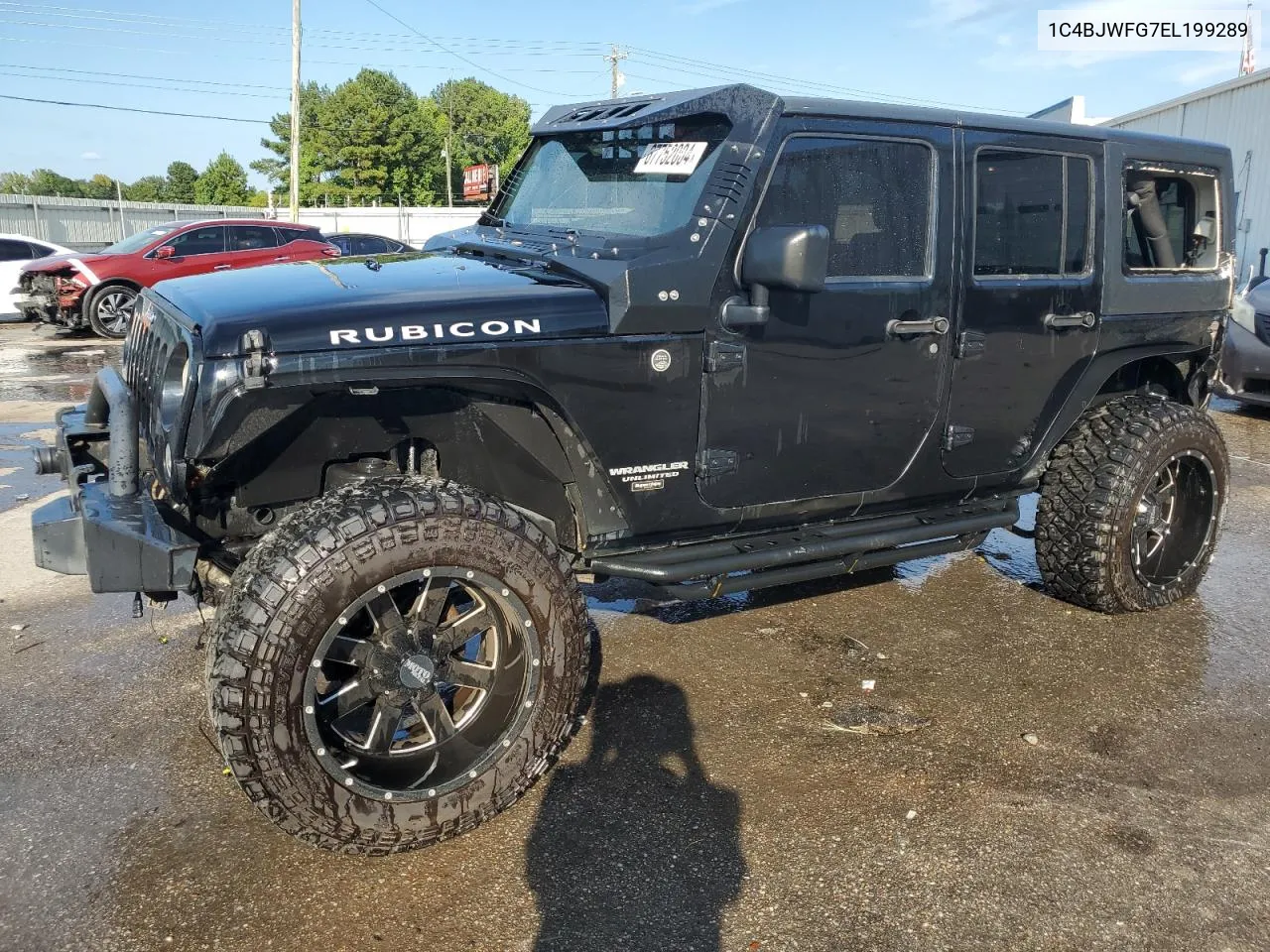 2014 Jeep Wrangler Unlimited Rubicon VIN: 1C4BJWFG7EL199289 Lot: 67752004