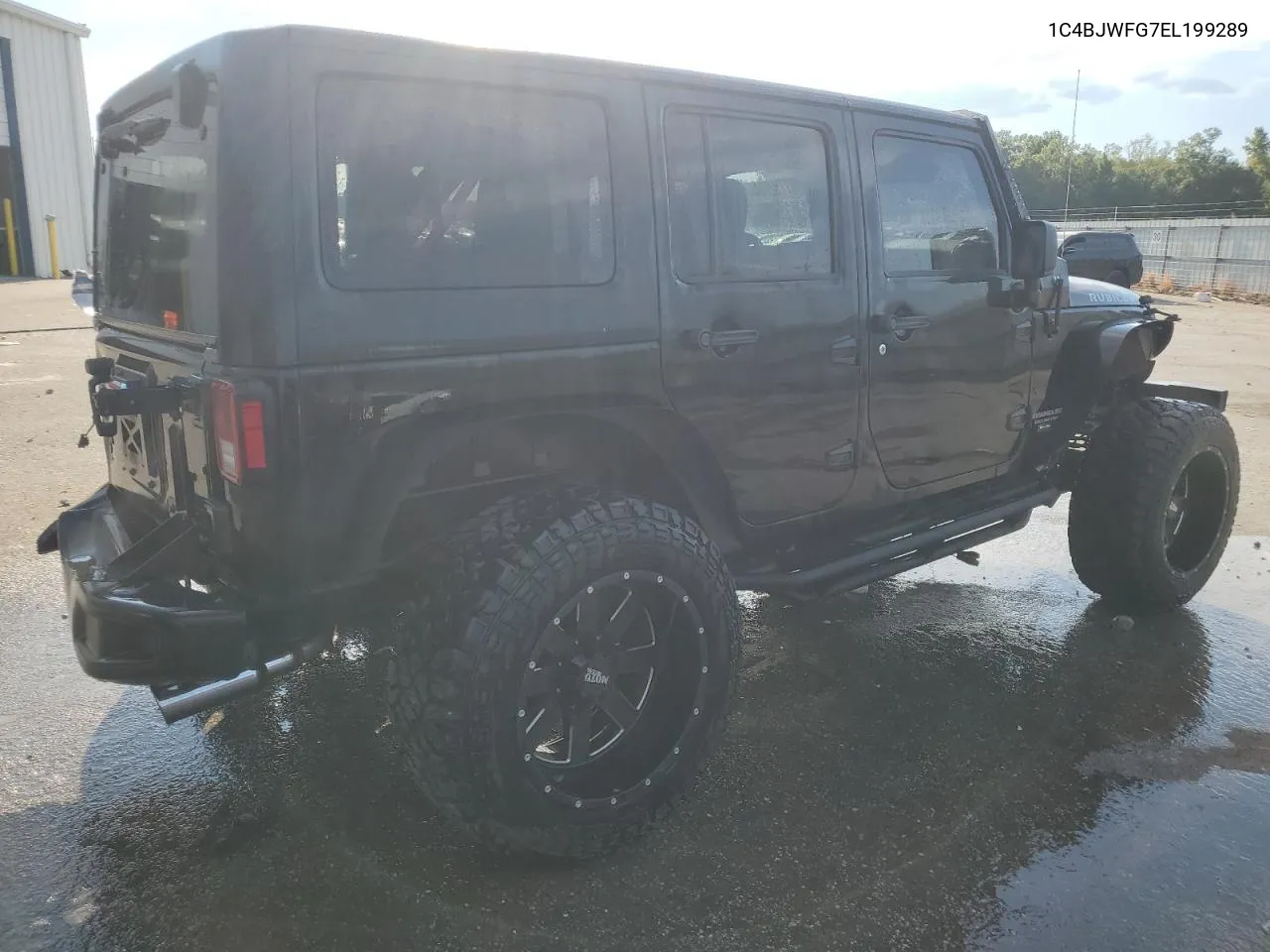 1C4BJWFG7EL199289 2014 Jeep Wrangler Unlimited Rubicon