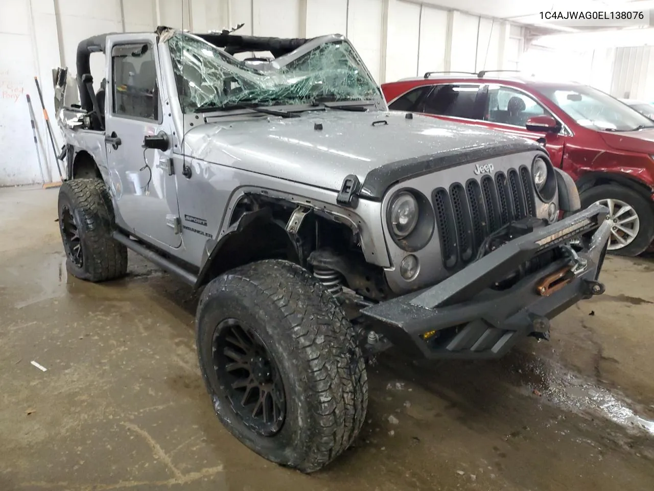 1C4AJWAG0EL138076 2014 Jeep Wrangler Sport