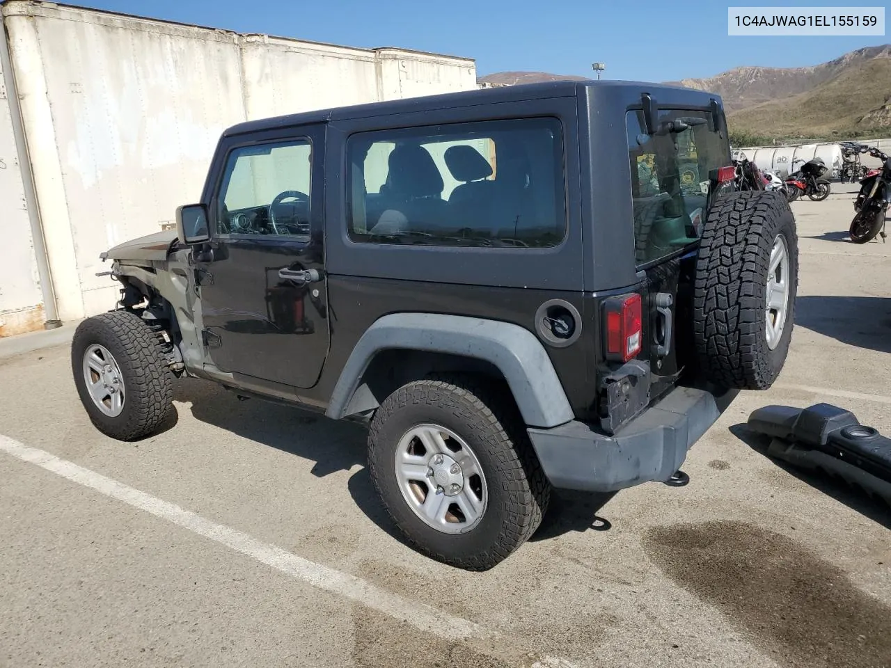 1C4AJWAG1EL155159 2014 Jeep Wrangler Sport