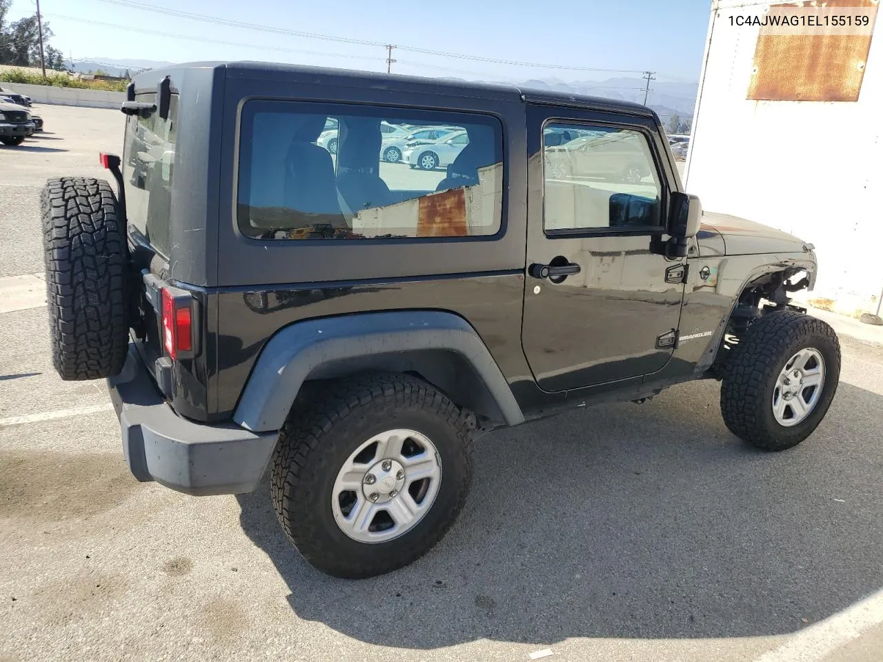 1C4AJWAG1EL155159 2014 Jeep Wrangler Sport