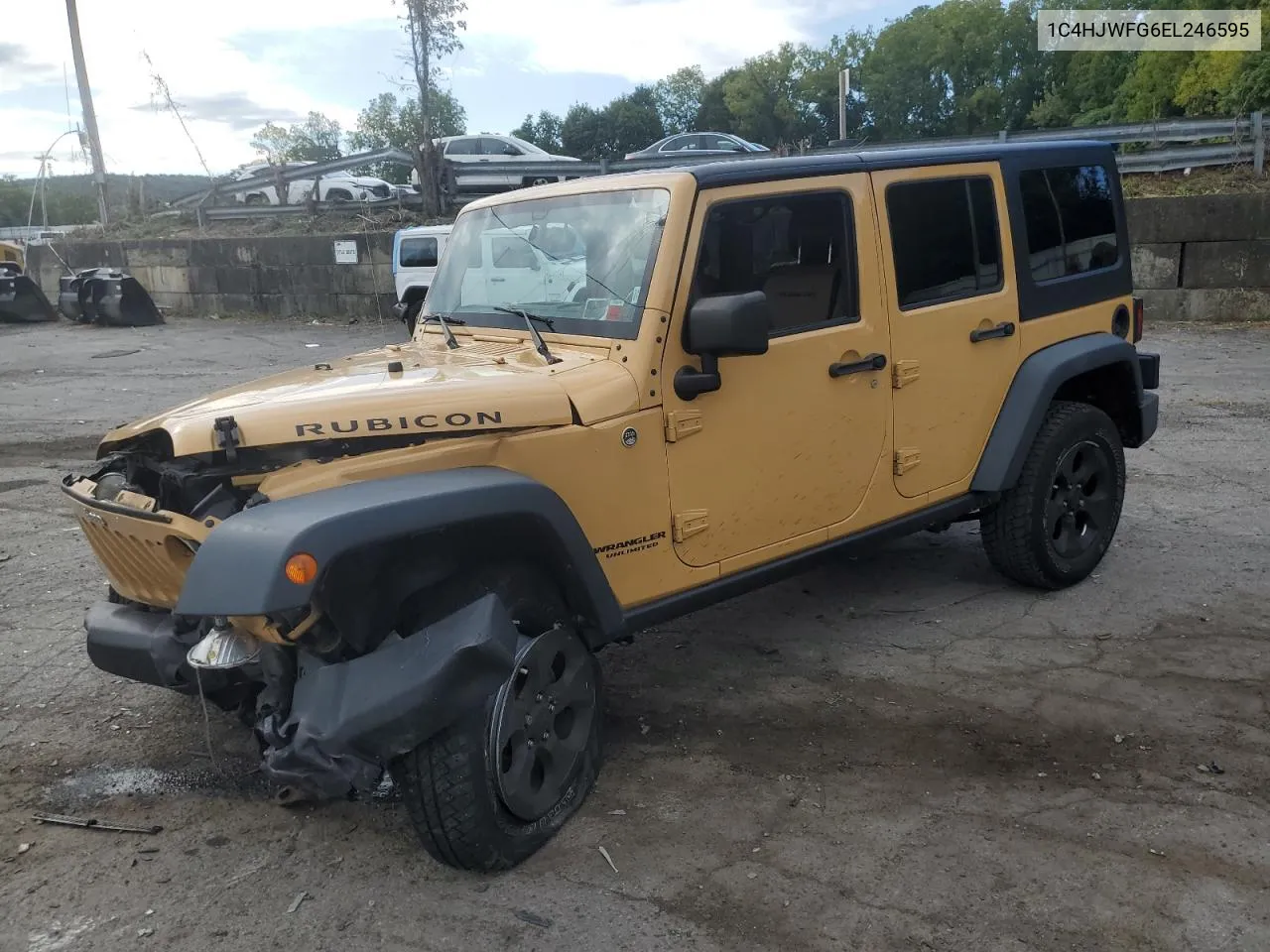 2014 Jeep Wrangler Unlimited Rubicon VIN: 1C4HJWFG6EL246595 Lot: 69610384